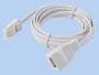 10 TELEPHONE EXT LEAD (POLYBAG)