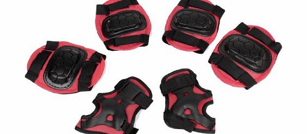 COMO Children Skating Protective Pads Palms Elbow Knee Protector 6 in 1