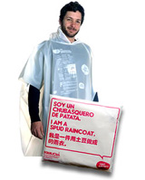 Comp Bio Ltd The Spud Raincoat - made from potato starch