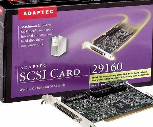 COMP4U Adaptec 29160 PCI to Ultra160 SCSI Card Kit with EzSCSI Software