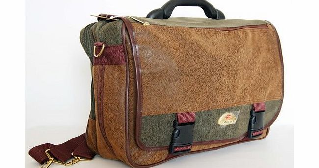 Compass Mens satchel style bag, holdall, gym, travel, everyday shoulder bag by Compass