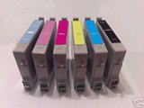 compatible EPSON STYLUS PHOTO R200 R220 R300 R320 R340 RX500 RX600 COMPATABLE INK 1 SET OF 6
