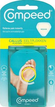 Compeed, 2041[^]10016372 Callous Corn Plasters - 6 Pack 10016372