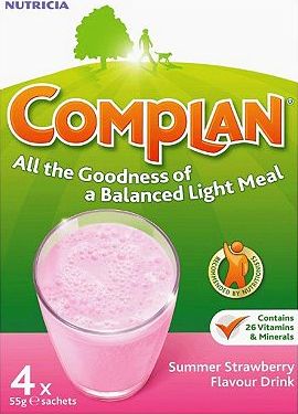Complan, 2041[^]10031342 - Strawberry 4 x 55g 10031342