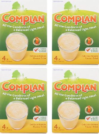 Complan, 2102[^]0070907 Banana - 16 Sachets