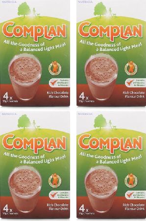 Complan, 2102[^]0070909 Chocolate - 16 Sachets
