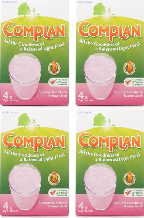 Complan, 2102[^]0070911 Strawberry - 16 Sachets