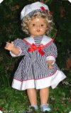 composition doll c1940s hard composition doll redressed new wig