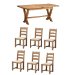 Extending Dining Table and 6 Chairs