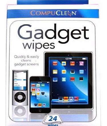 Compuclean 24 Ipod Iphone I pad gadget wipes for all gadegt screens