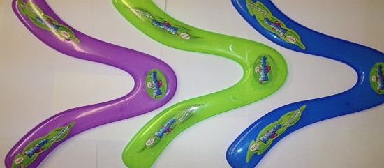 Concept4u V shaped Glitter Boomerang (its like Frisbee, Flying Disc Saucers) Buy 1 Get 1 FREE