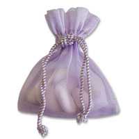 Confetti 10 lilac favour sachets