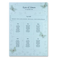 Confetti Aua pearl butterfly table planner kit