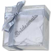 Confetti Bridesmaid handkerchief