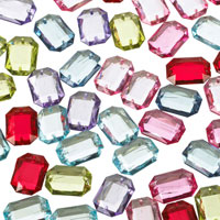 Bright jewel beads
