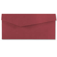 Confetti Burgundy DL cheque book pocket pk 10