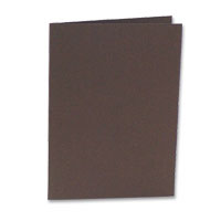 Confetti Chocolate A5 folded outer card pack of 10