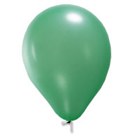 Confetti Green 12 latex balloons pk of 25