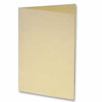 ivory a5 card fold outer pack of 10