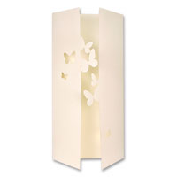 Confetti Ivory butterfly kiss DL outer pk of 10