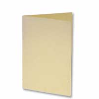 Ivory card fold paper insert to fit A6 pk of 10