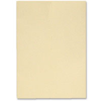 Ivory insert to fit A6 outer W94 x H140mm. pk of 10