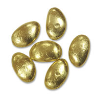 Confetti kilo of gold chocolate dragees