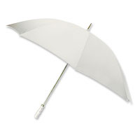 Large ivory umbrella