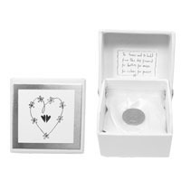 Confetti Lucky sixpence in gift box