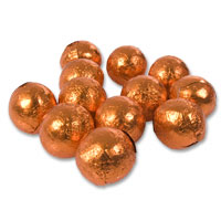 Confetti Orange chocolate balls - bulk bag