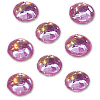 Confetti Pink crystal mini jewels