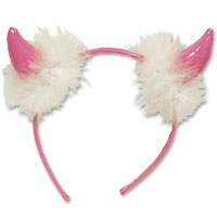 Confetti Pink devil horns
