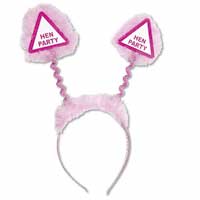 Pink hen party boppers