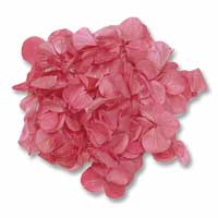 Pink hydrangea ribbon handle petal bag