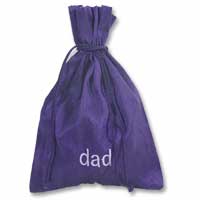 Confetti Purple dad large gift bag