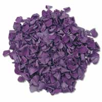 Confetti Purple large box rose petals