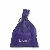 Confetti Purple usher gift bag