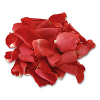 Confetti red freeze-dried scented petals - 1pint