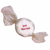 Confetti Silver just married rock (325g)