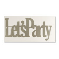 Silver lets party create your own invitation pk of 10