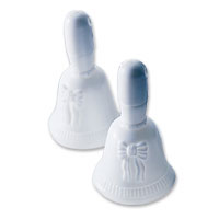 White bell bubbles pk of 24