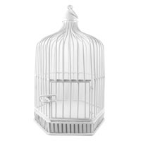 Confetti White small birdcage
