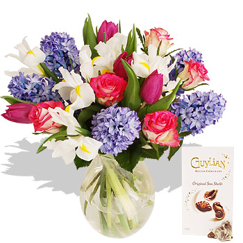 Confetti with Chocolates - flowers