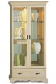 CONSORT tall mirrored display cabinet