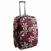 Constellation mocca floral, large trolley case