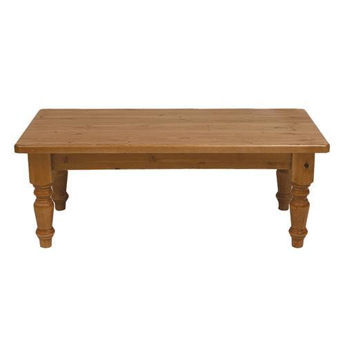 Contemporary and Farmhouse Tables Country Pine Coffee Table 4`