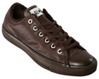 Converse All Star CT Ox Brown Leather Trainers
