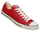 Converse All Star OX Red Canvas Trainers