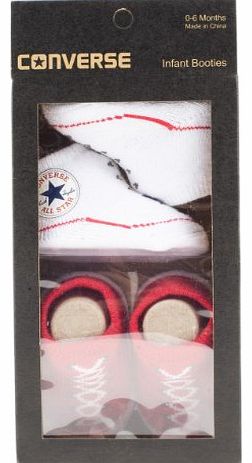 Converse Baby Bootie Red Gift Set Size 1SIZE