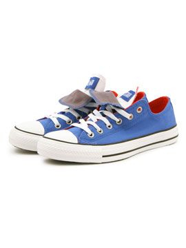 Converse Blue Double Tongue Ox Trainer